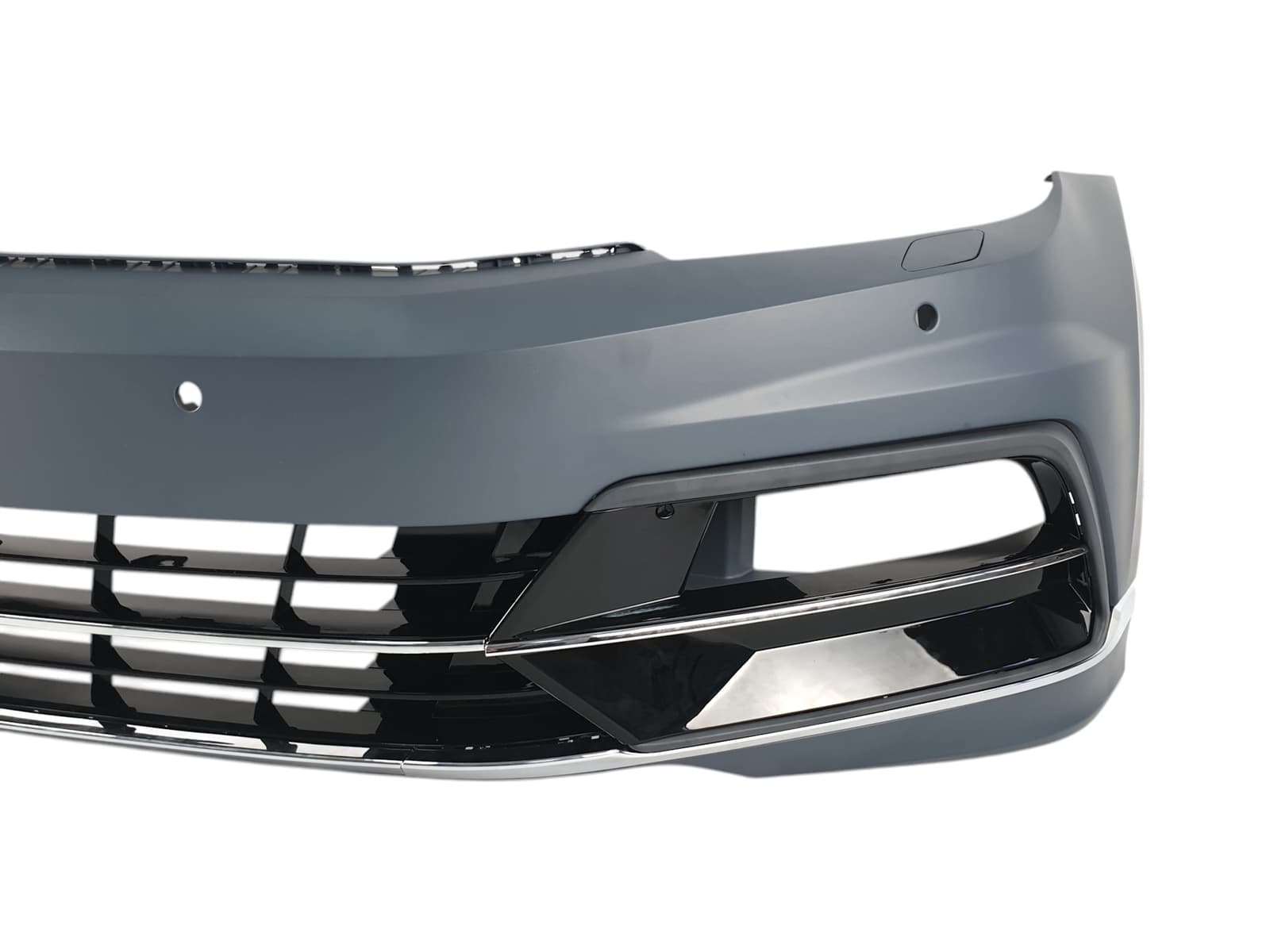 Передній бампер (стиль R-Line) на Volkswagen Passat B8 2014-2019 року 4
