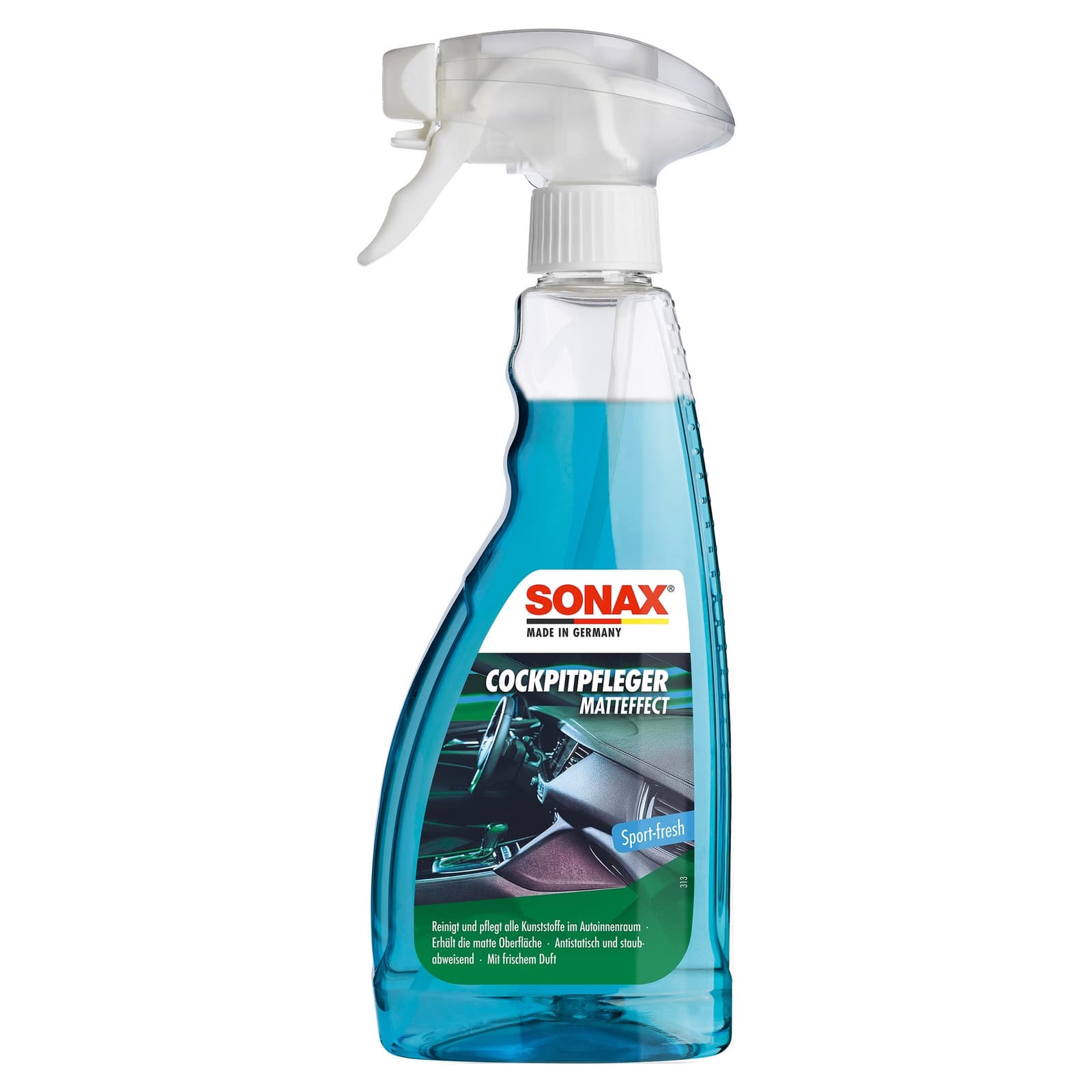 Sonax Очищувач пластику матовий Sport-Fresh, 500 мл