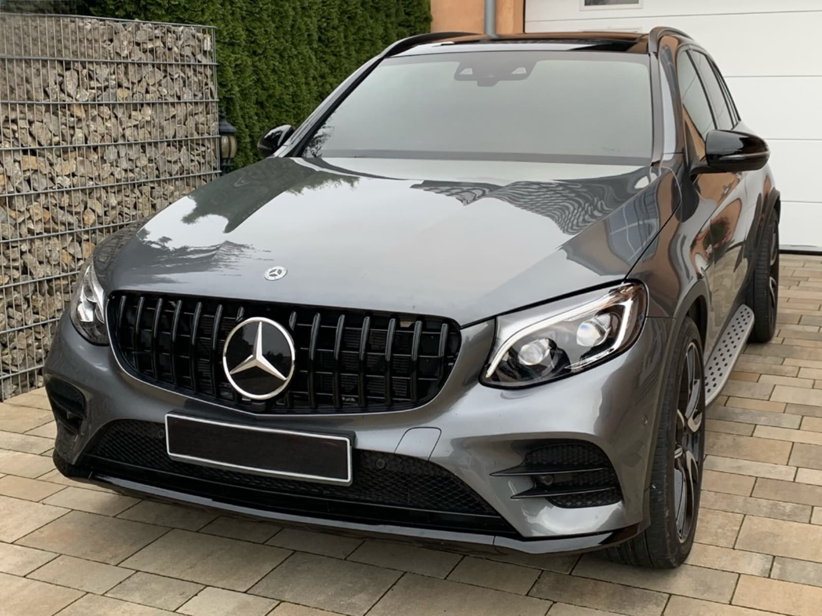 Решітка радіатора GT BLACK Mercedes GLC-Class X253 / C253 2015-2019