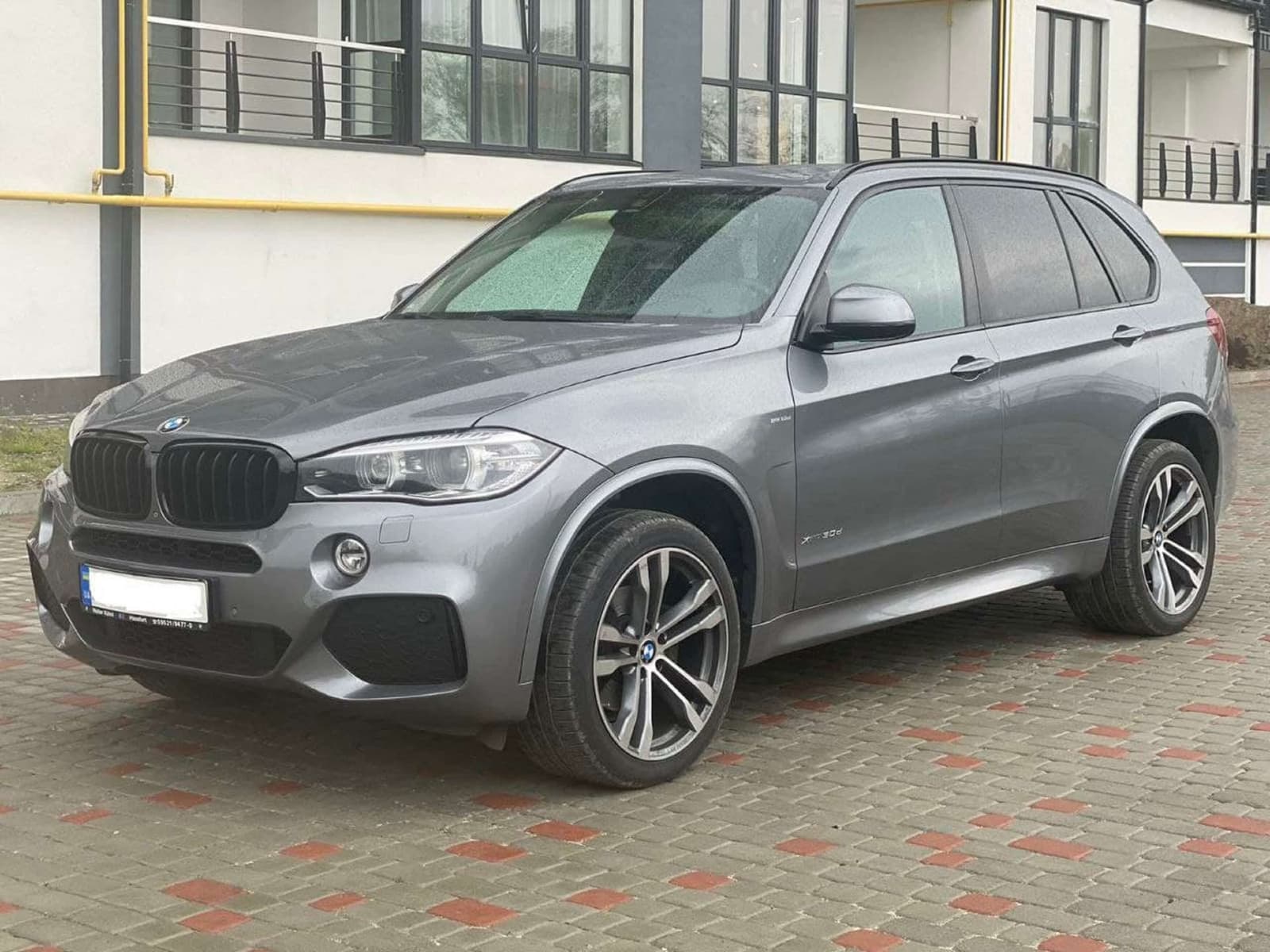 Накладки на пороги (стиль M Sport Paket) на BMW X5 F15 2013-2018 року 5