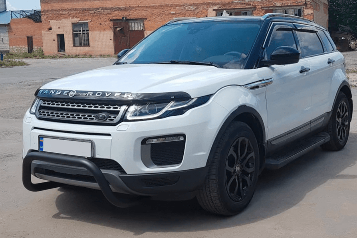 Кенгурятник WT005 Black (нерж)