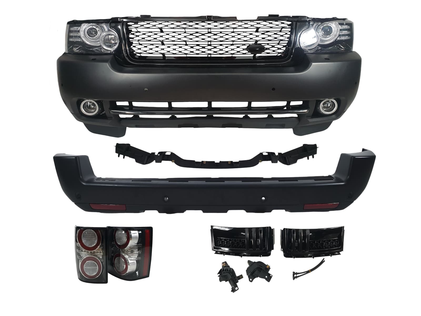 Комплект рестайлінга (в нову модель) (стиль 2010+) на Land Rover Range Rover Vogue L322 2005-2010 року