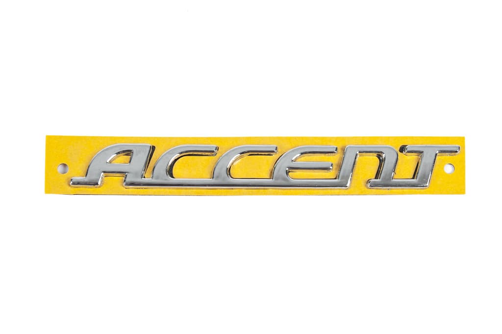Напис Accent (155мм на 18мм)