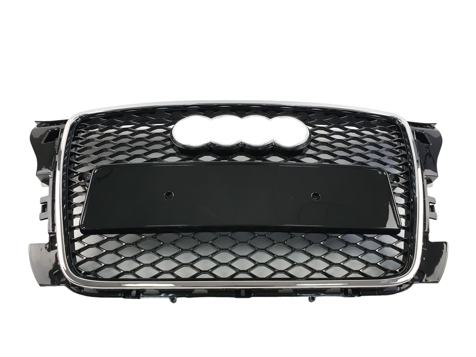 Решітка радіатора Chrome Black (в стилі RS3) на Audi A3 8P 2008-2012 року 2