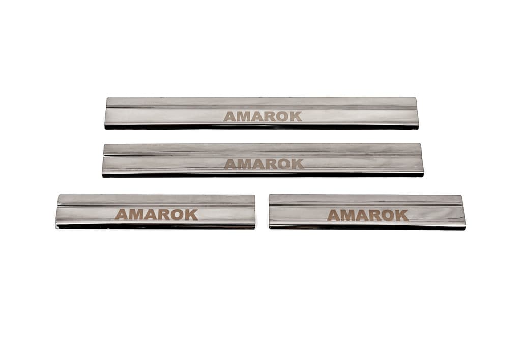 Накладки на пороги Carmos V3 (4 шт, нерж)