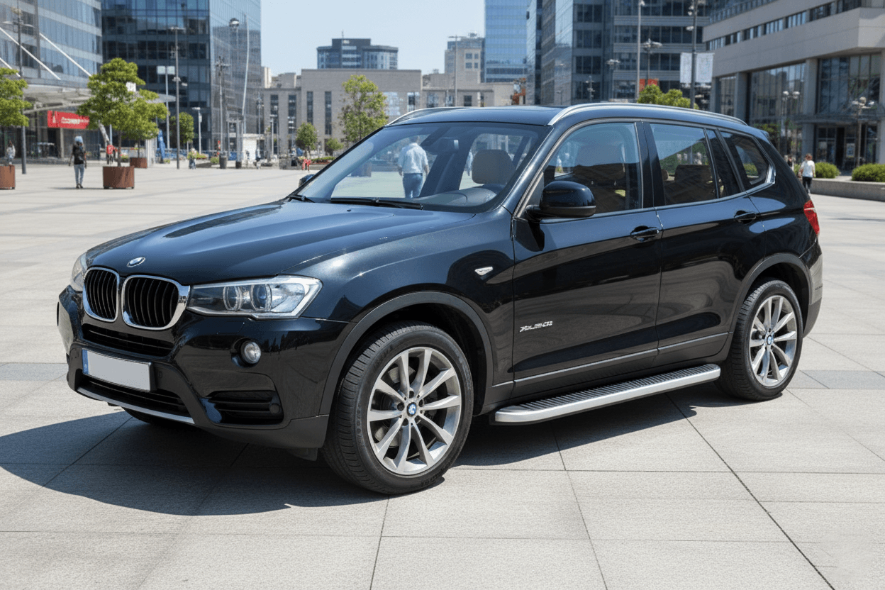 Бокові пороги Tayga Grey (2 шт., Алюміній)