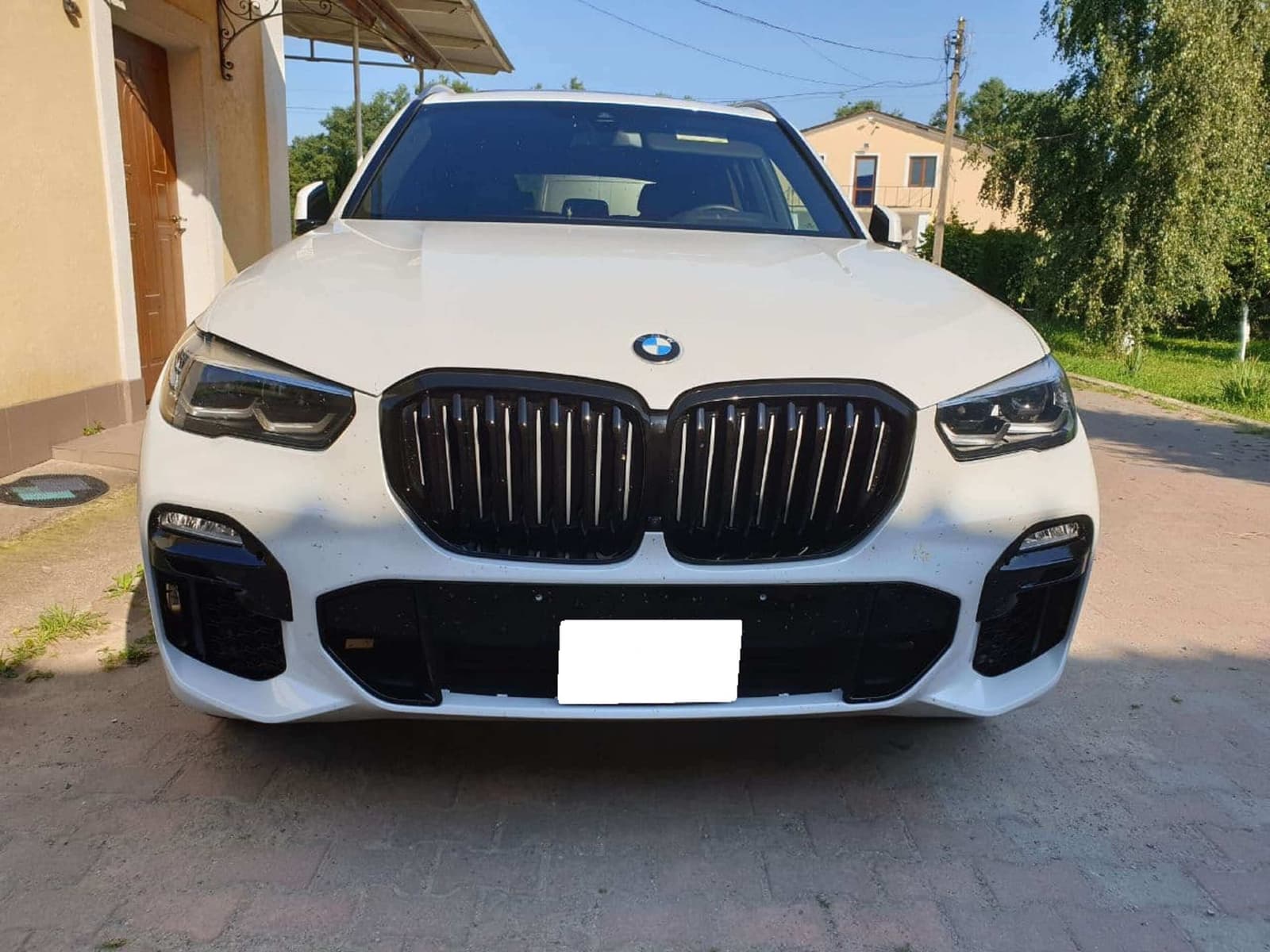 Ніздрі Чорний глянець (1 BAR) на BMW X5 G05 2018-2022 року 5