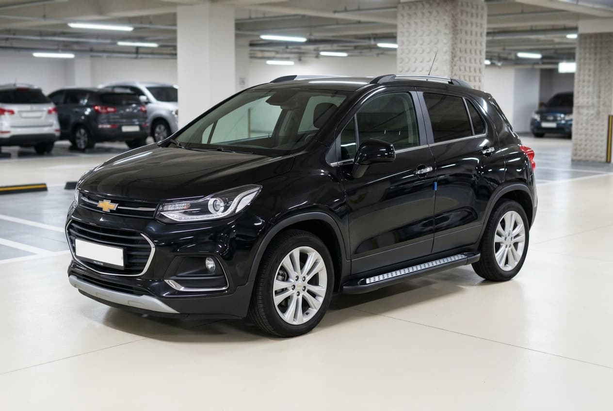 Бокові пороги New Vision Black (2 шт., алюміній)