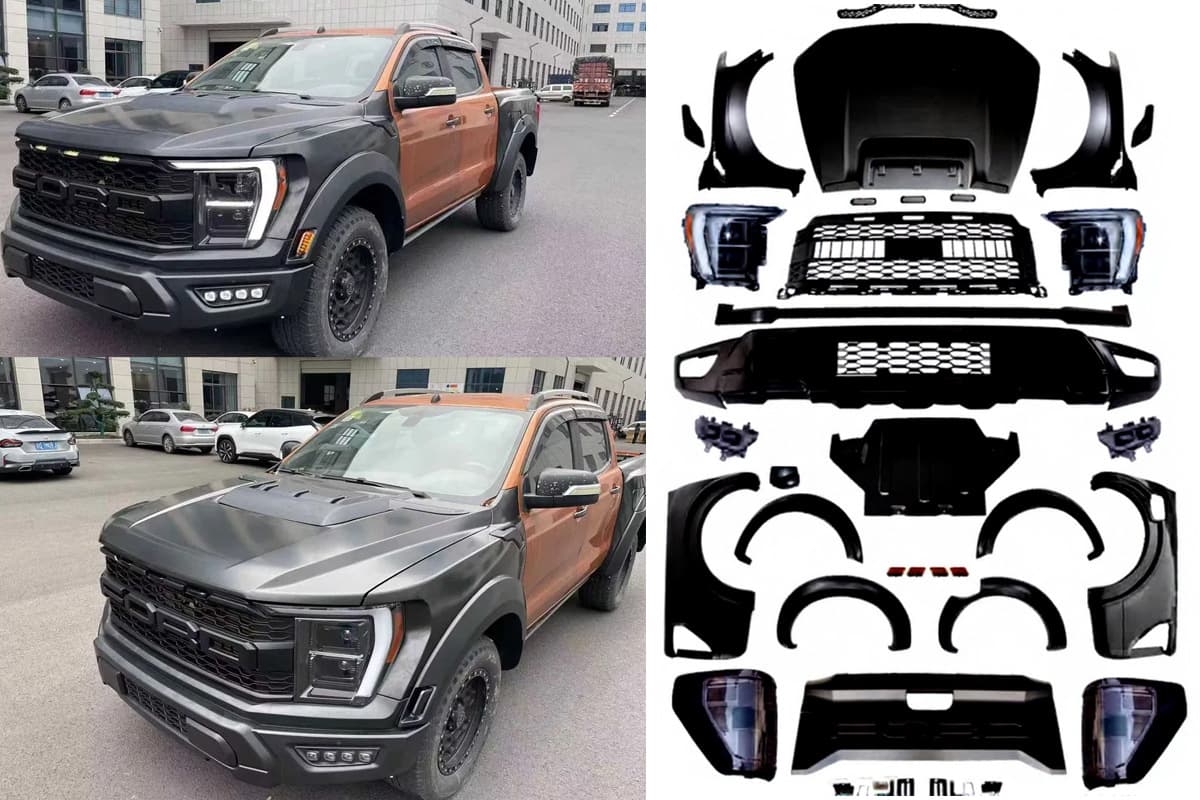 Комплект обвісів (дизайн F150 Raptor 2023)