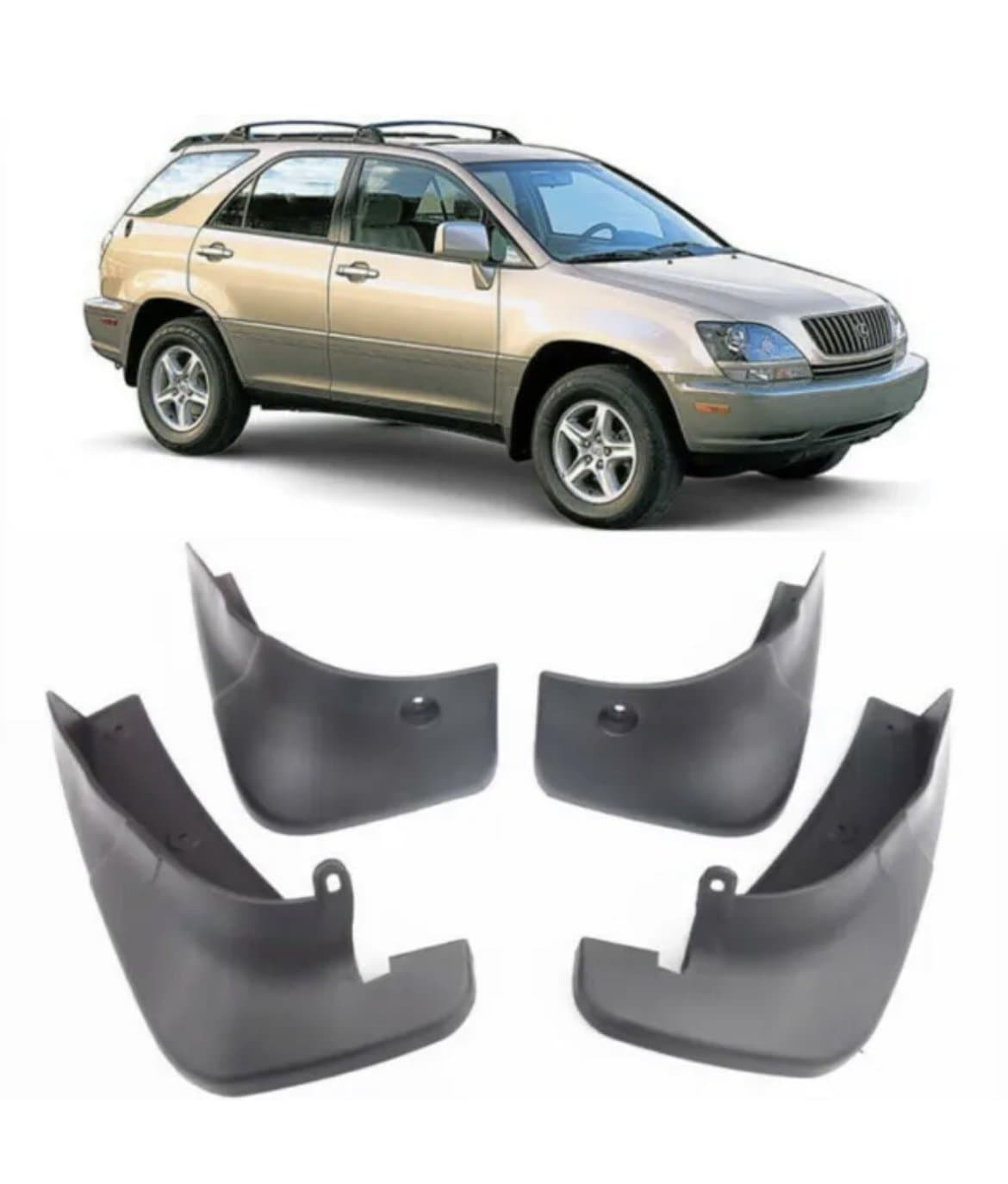 Бризковики Lexus RX 1998-2002 комплект 4шт