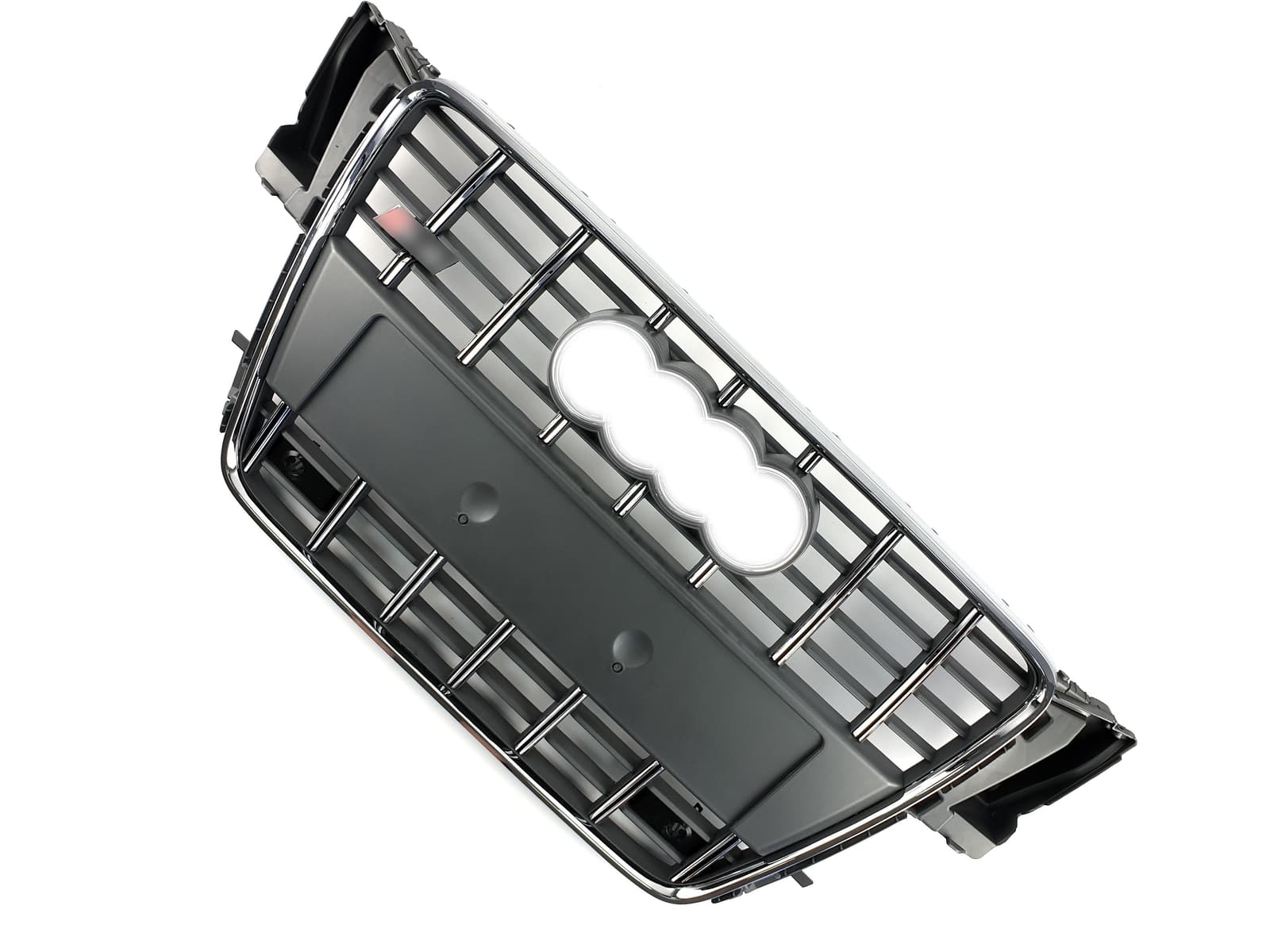 Решітка радіатора Silver Chrome (в стилі S5) на Audi A5 8T 2007-2011 року 3