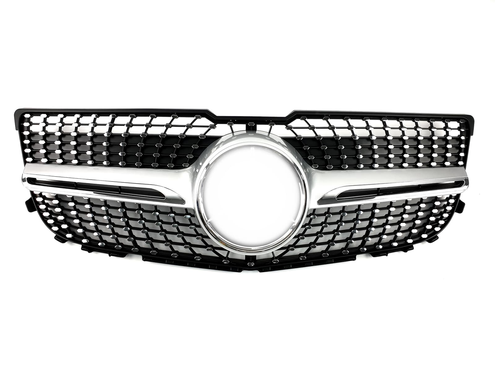 Решітка радіатора Diamond Silver на Mercedes-Benz GLK-Class X204 2012-2015 року