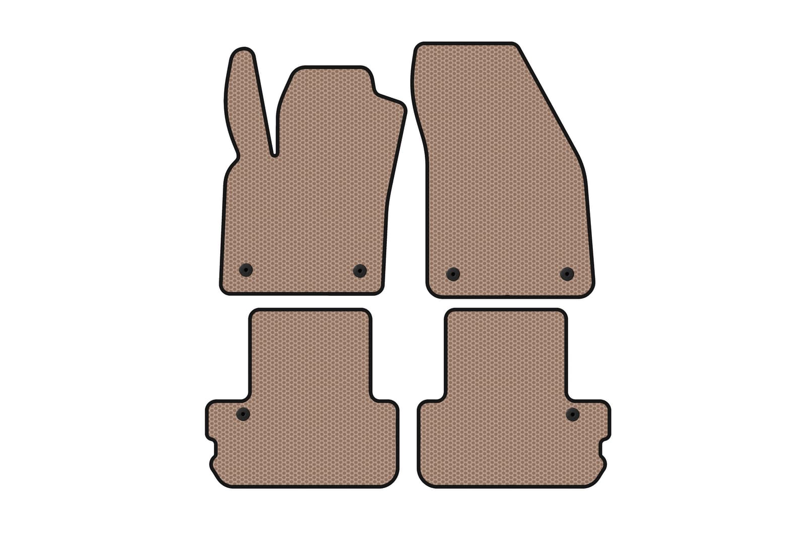Гумові килимки Carsuit (Кабріолет, бежевий)