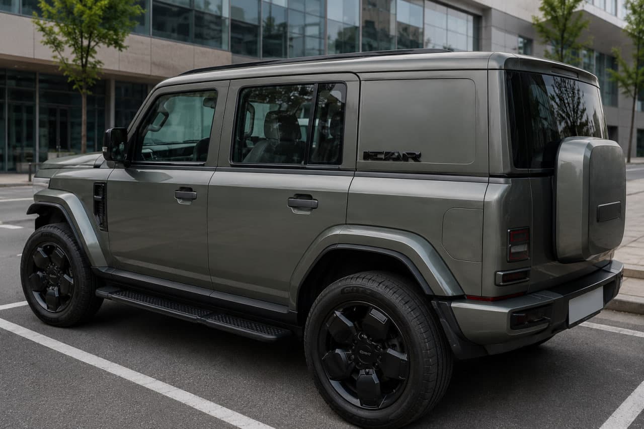 Рейлінги чорні OEM (Алюміній)