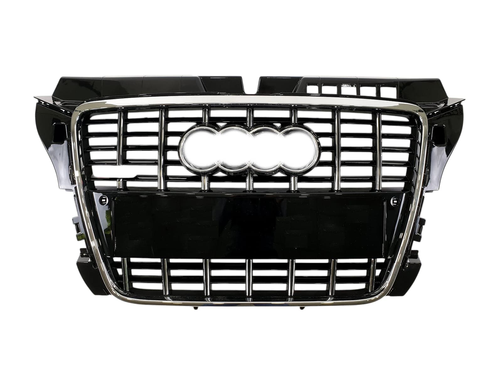 Решітка радіатора Chrome Black (в стилі S3) ПОШКОДЖЕНА на Audi A3 8P 2008-2012 року