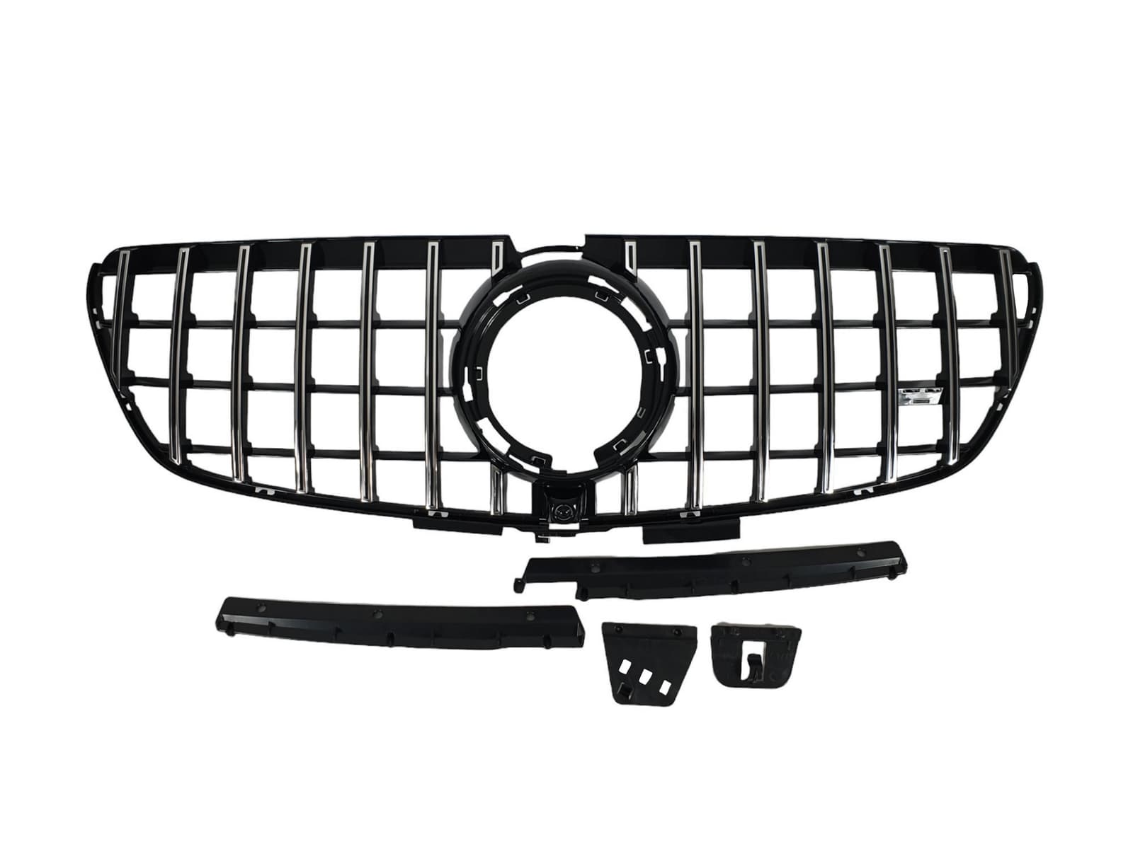 Решітка радіатора Chrome Black Normal GT на Mercedes-Benz V-Class W447 2019-2023 року