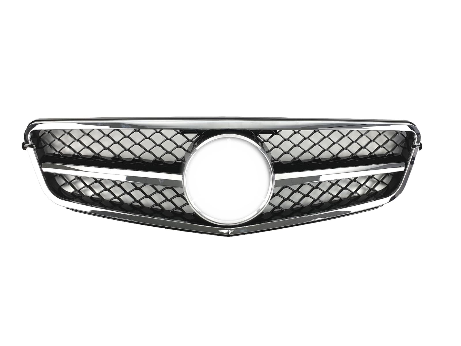 Решітка радіатора Black SL на Mercedes-Benz C-Class W204 2007-2014 року