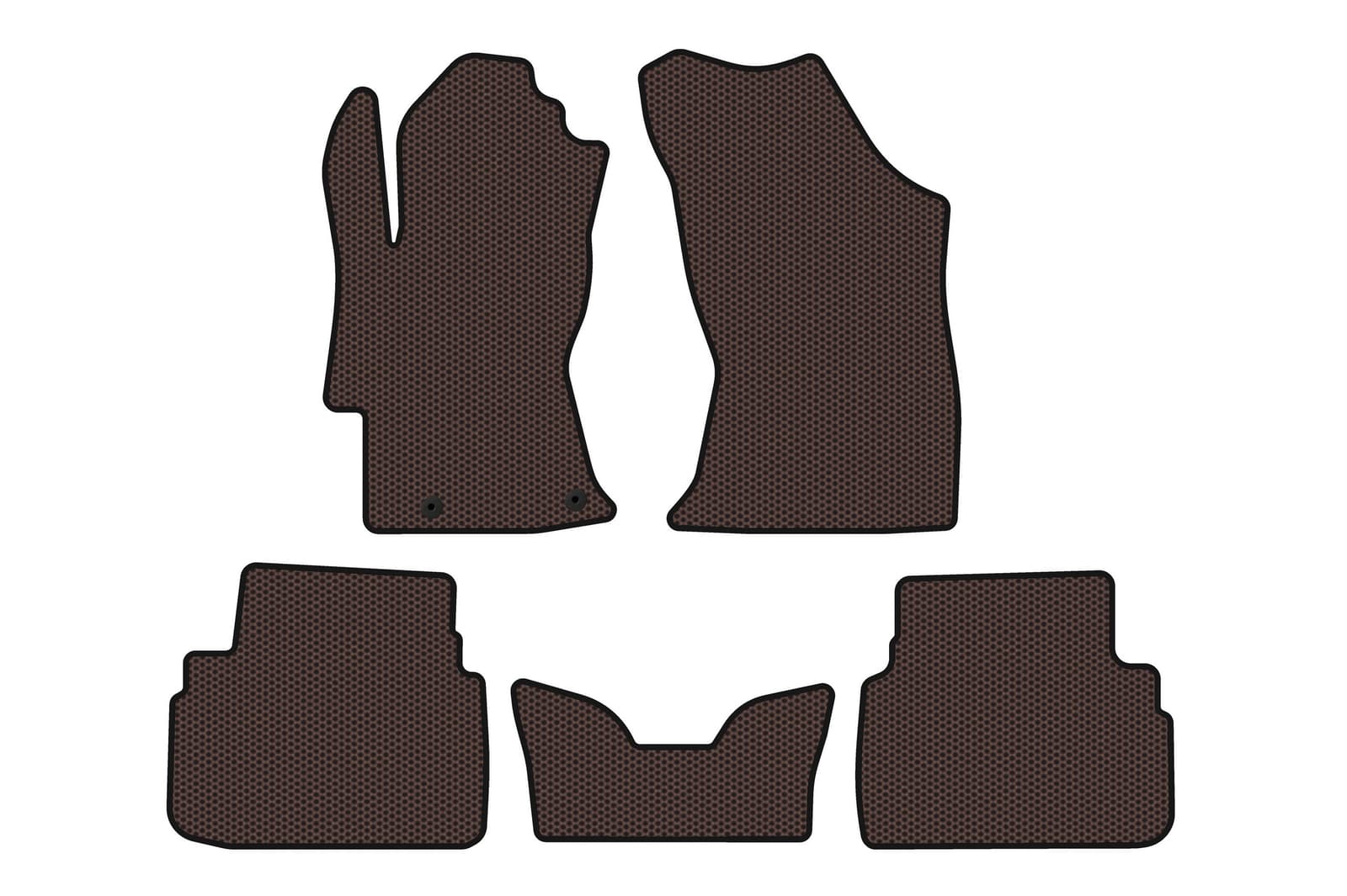 Гумові килимки Carsuit V2 (Коричневий)
