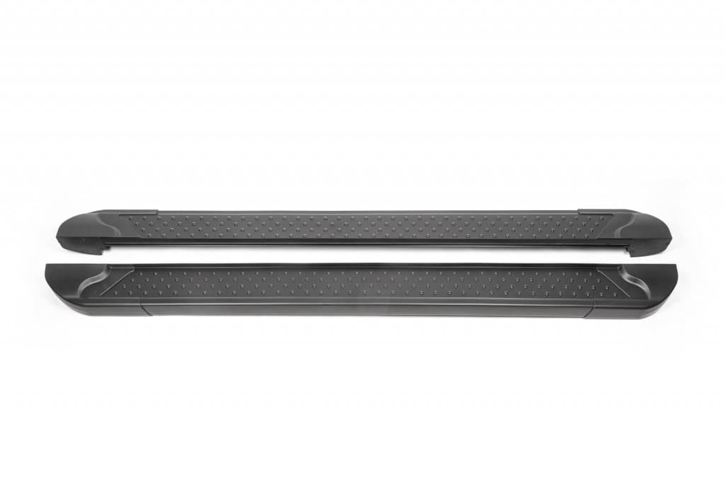 Бокові пороги Allmond Black (2 шт., Алюміній) Довжина 163 см 5