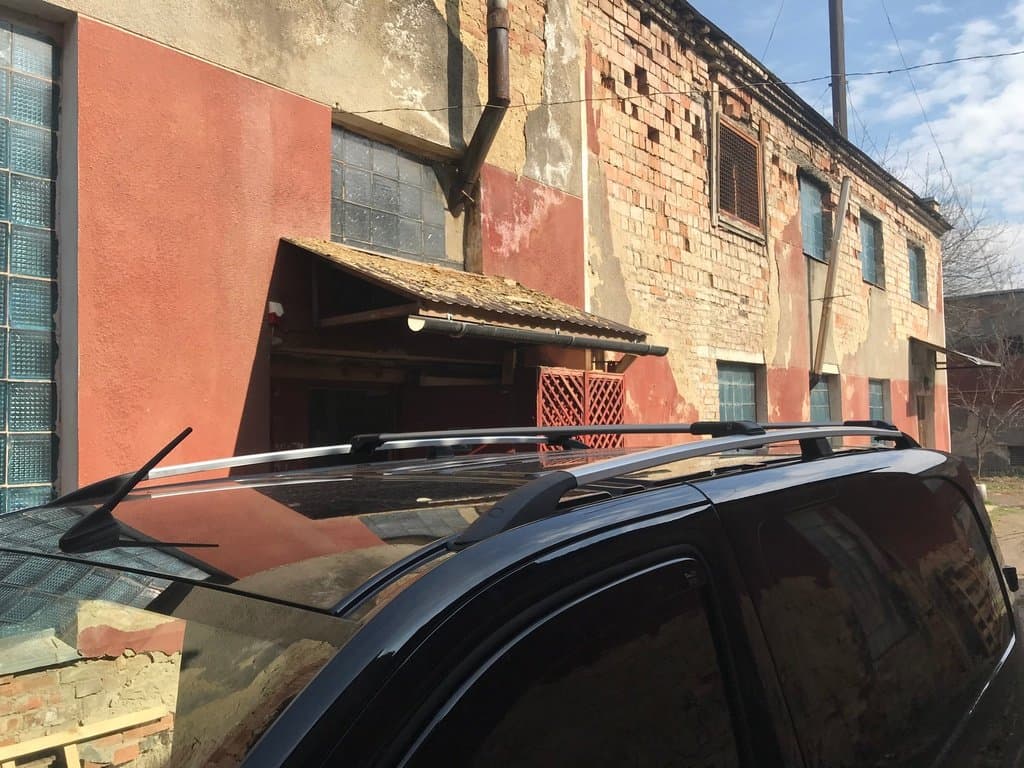 Рейлінги Хром Довга база, пластикова ніжка 2