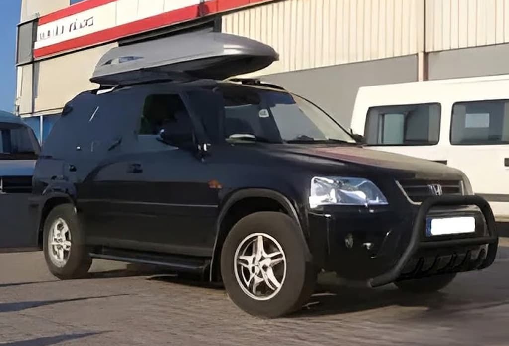 Кенгурятник WT003 Black нерж.) 3