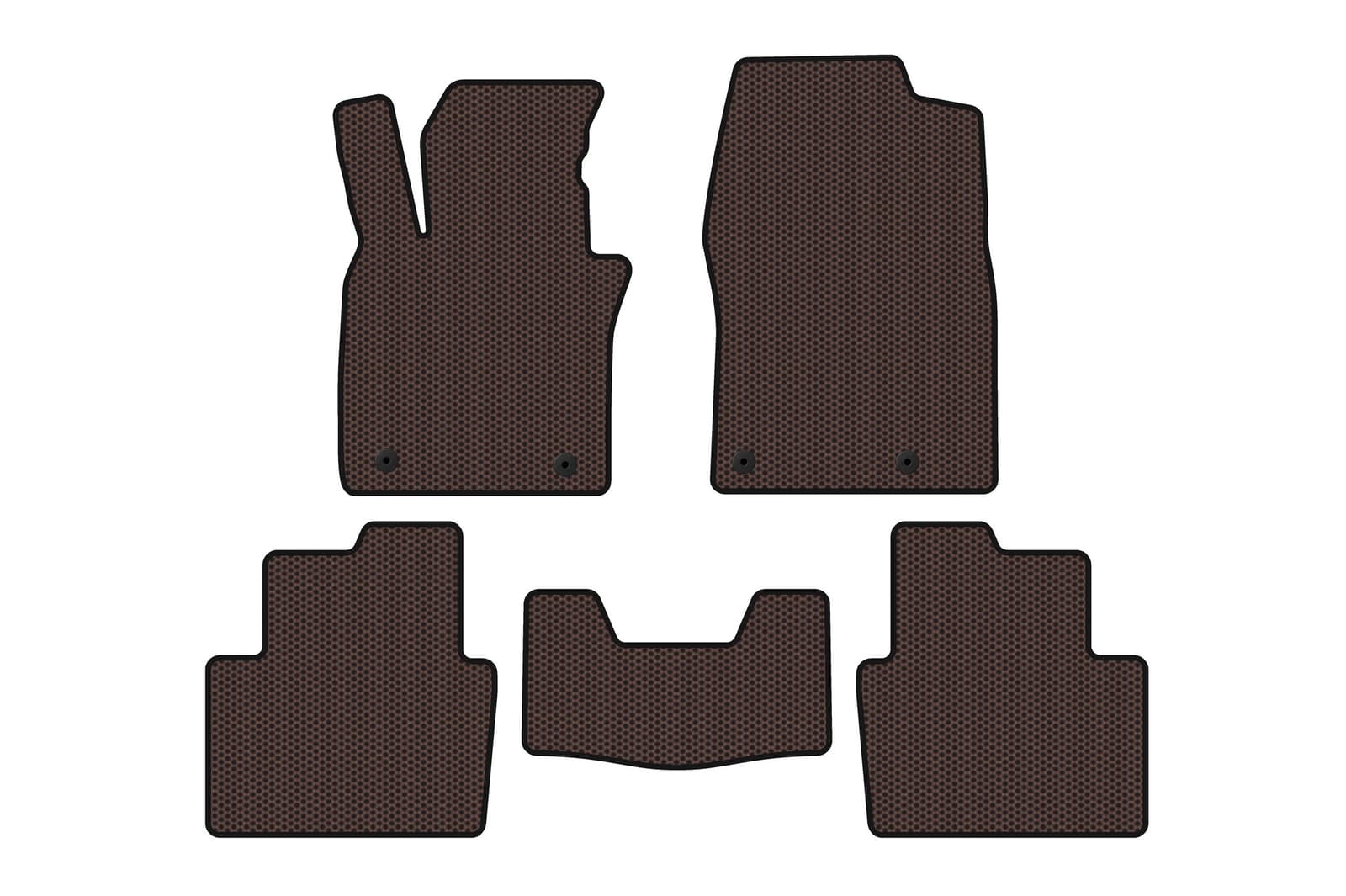Гумові килимки Carsuit (Коричневий)
