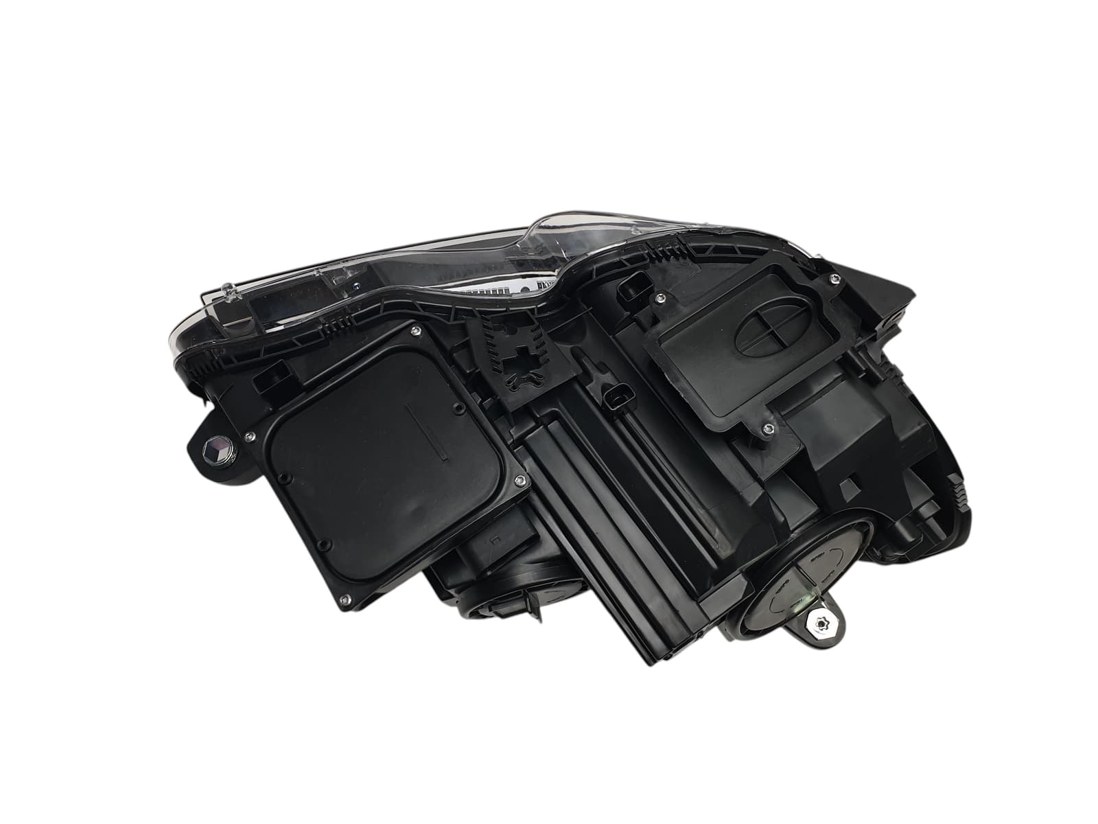 Передні фари Bi-Led (заміна галогена) на Mercedes-Benz C-Class W204 2007-2014 року 5