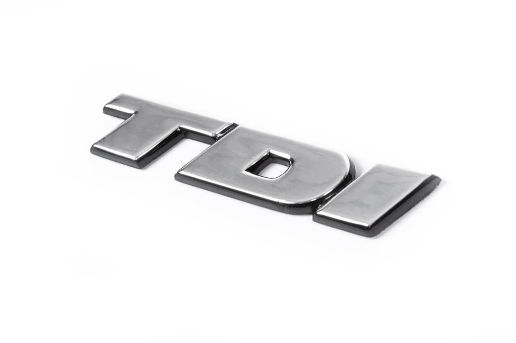 Задня напис Tdi Туреччина, DІ - червона 2