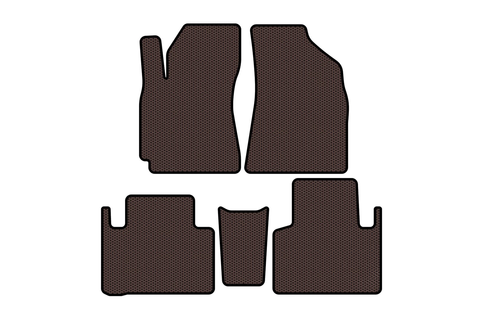 Гумові килимки Carsuit (Коричневий)