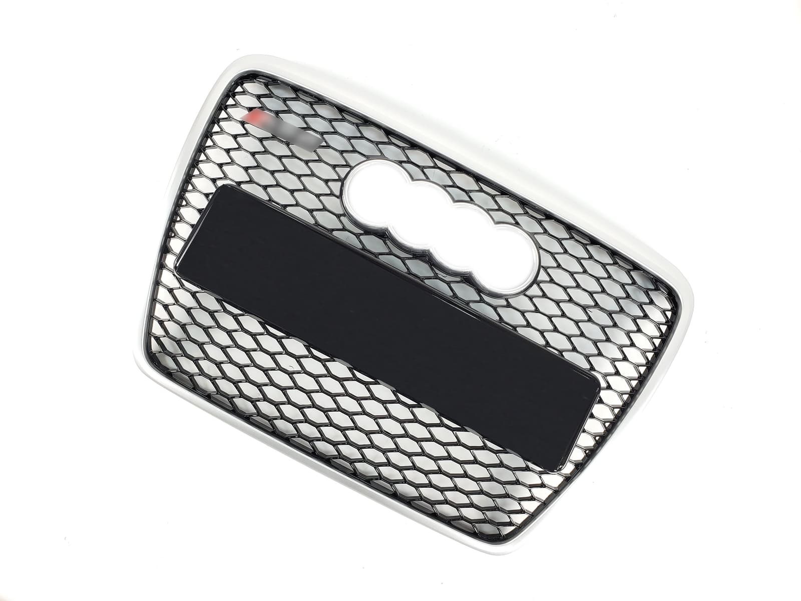 Решітка радіатора Black Silver (в стилі RS6) без PDC на Audi A6 C6 2004-2011 року 2