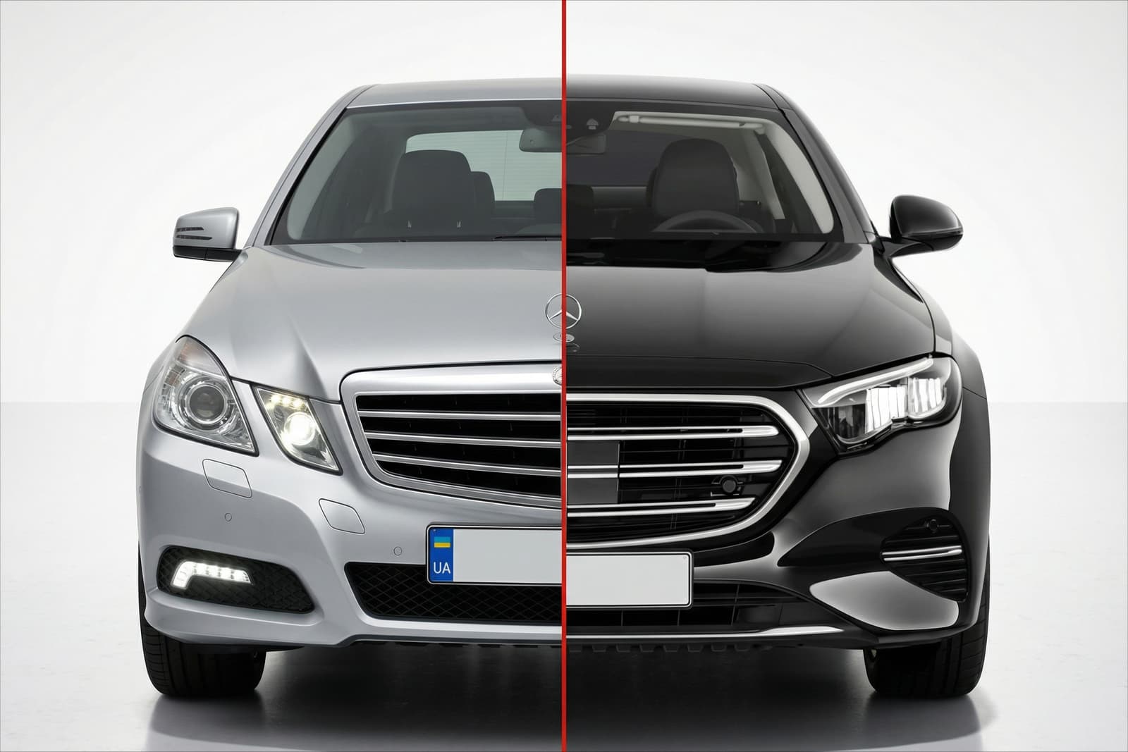 Комплект рестайлінгу в W214 Exclusive