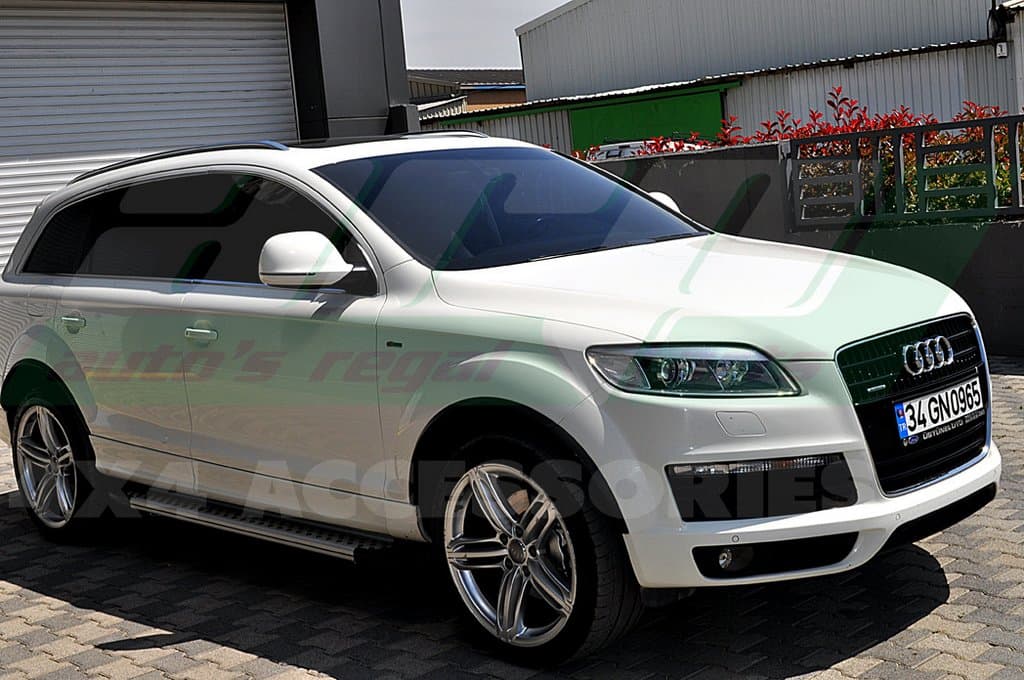 Бокові пороги Allmond Grey (2 шт., алюміній) 5