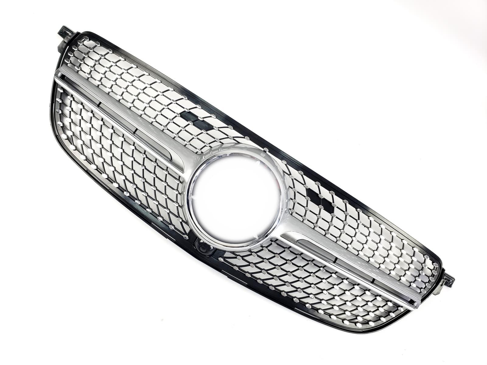 Решітка радіатора Silver Diamond на Mercedes-Benz GLE-Class Coupe C292 2015-2019 року 3