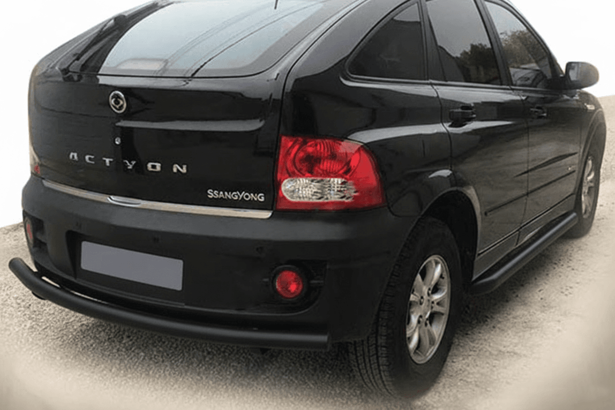 Задній захист AK002 Black (нерж)