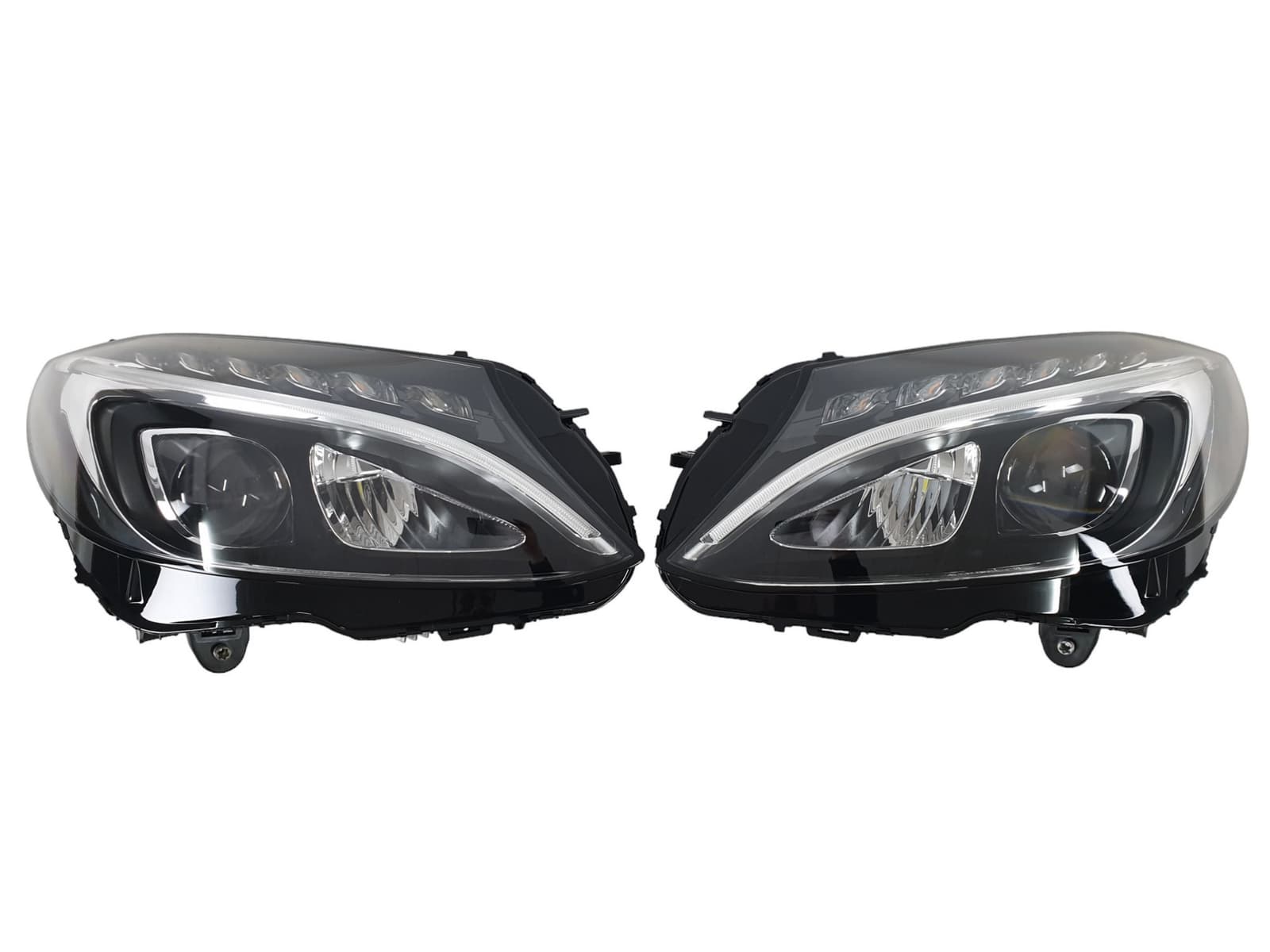 Передні фари Led High Perormance (без блоків) на Mercedes-Benz C-Class W205 2014-2018 року