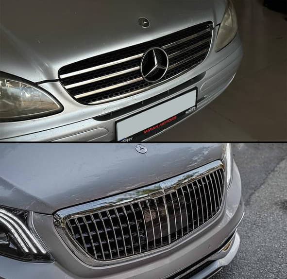 Комплект рестайлінгу в W447 Maybach 5