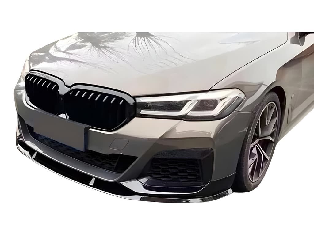Накладка на передній бампер Lip V2 (для M-Performance 2020-2024, чорний глянець)