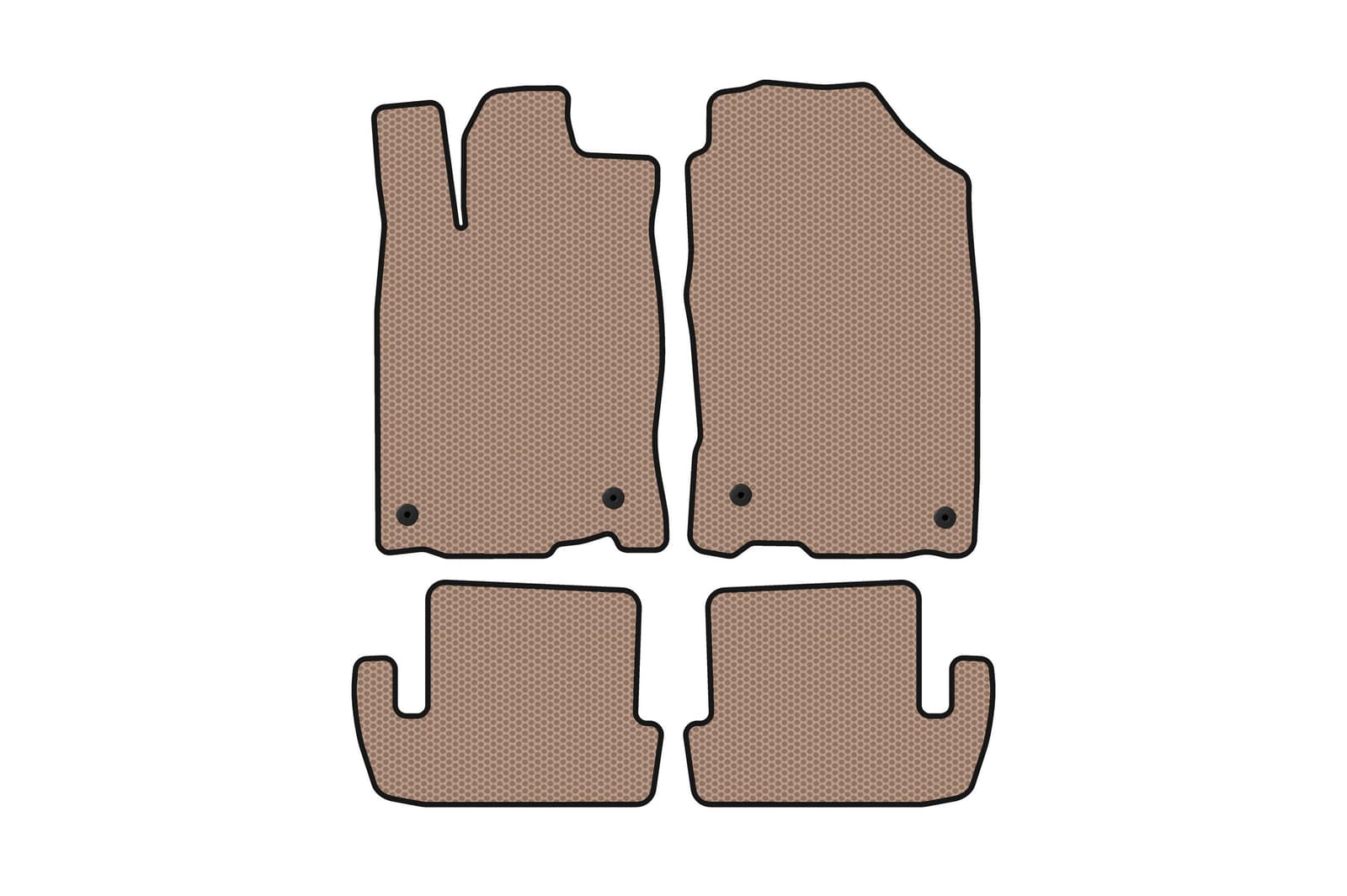 Гумові килимки Carsuit (Бежевий)
