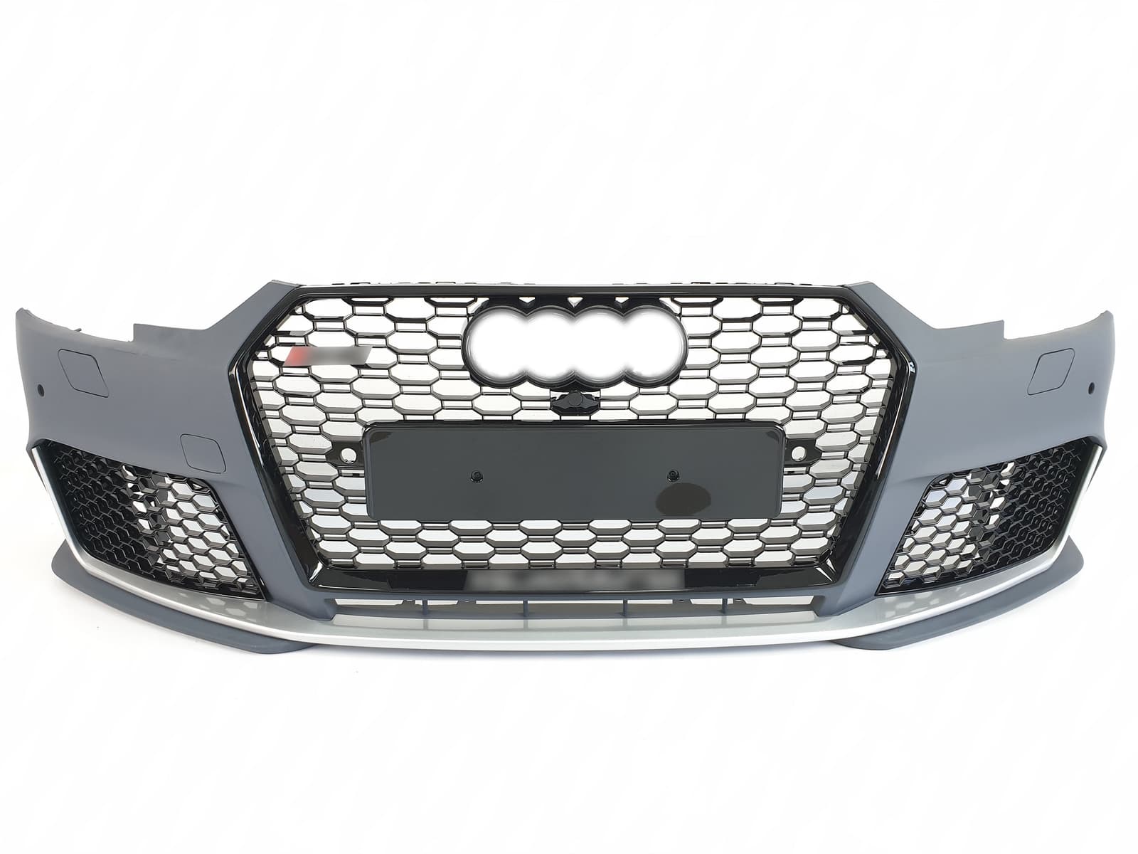 Передній бампер (в стилі RS4 V1) на Audi A4 B9 2015-2019 року