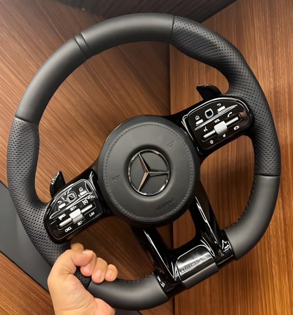 Кермо AMG-Style (чорний + чорні кнопки)