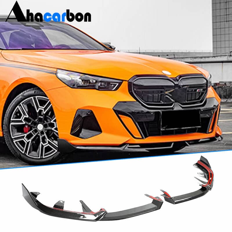 Накладка на передній бампер Lip (для M-Sport, Карбон)