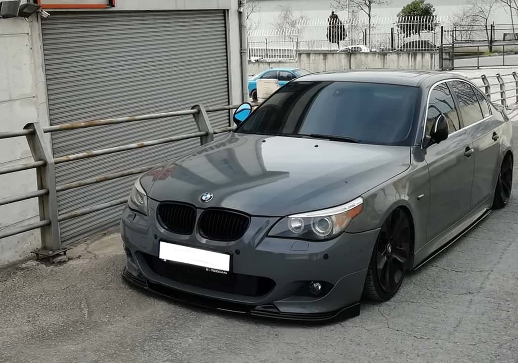 Передня Lip накладка (Для M Sport/M Technic Hamann чорний глянець)