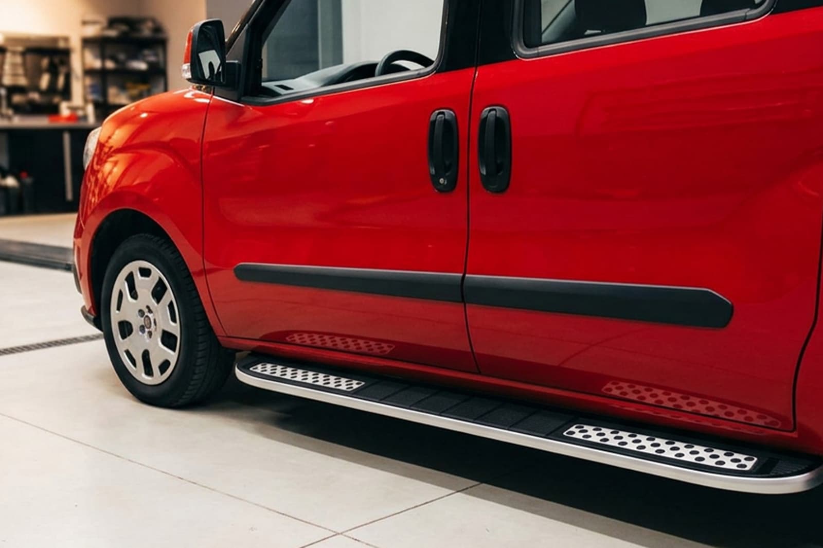 Бокові пороги Tayga V2 (2 шт., алюміній) Стандартна база