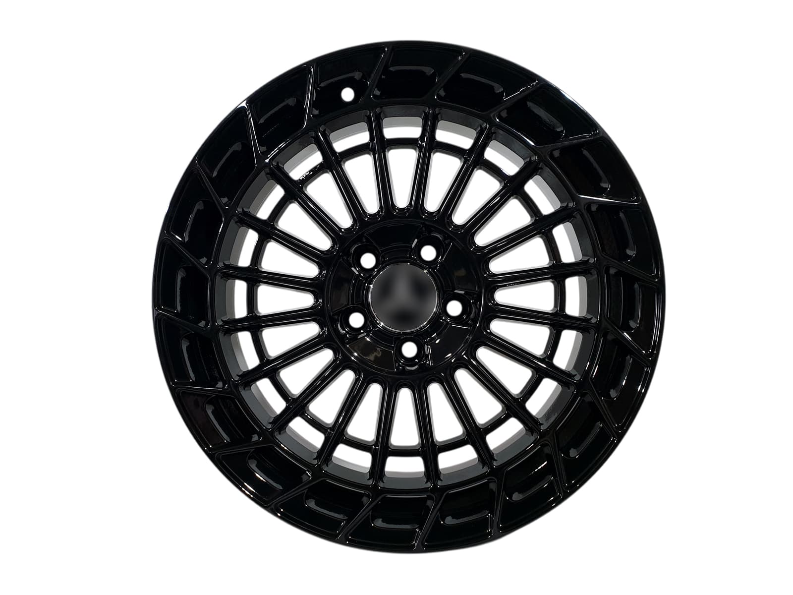 R18 Gloss Black Диски (одноширокі 8,0J ET42) на Mercedes-Benz A-Class W176 2012-2015 року
