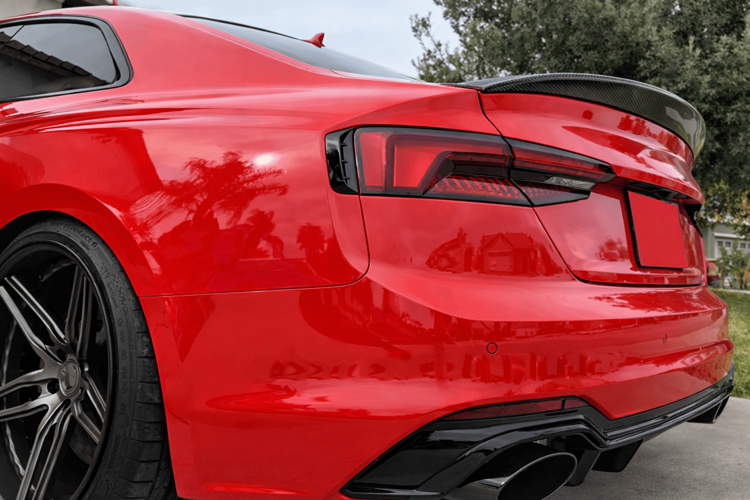 Спойлер V6 (для Sportback, Карбон)