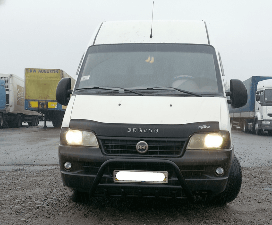 Кенгурятник WT003 Black (нерж.)