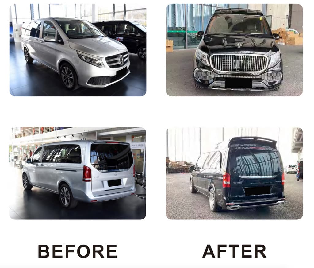 Комплект обвісу (Maybach Type-GLS, з капотом)