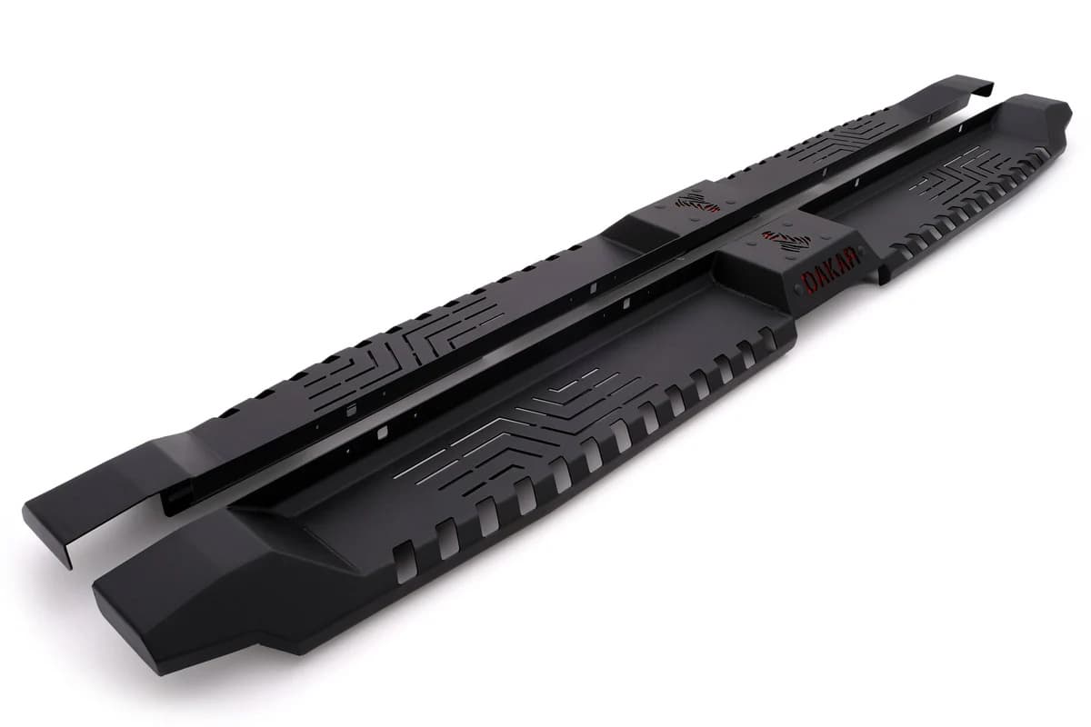 Бокові пороги Dakar V2 без LED (2 шт, метал)