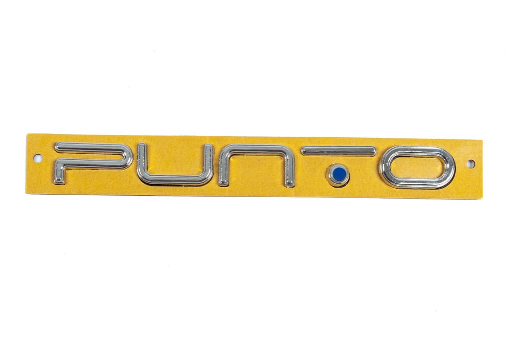 Напис Punto для EVO (синя точка, 2037)