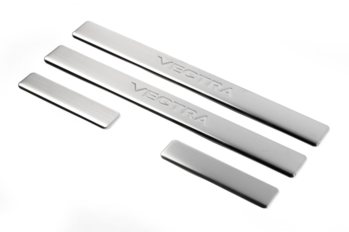 Накладки на пороги (Omsa, 4 шт, нерж)
